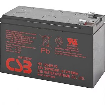 Bluewalker PowerWalker Battery CSB HR1234W (black)