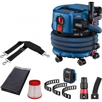 Bosch GAS 18V-12 MC, Black/Blue - without battery and charger