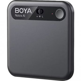 Boya Notra AI Note Taker, black