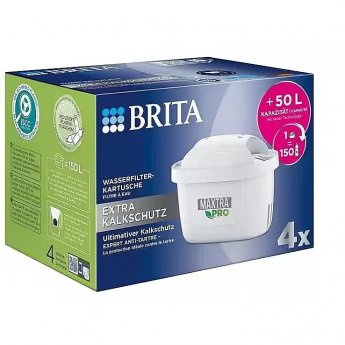 Brita Table water filter Maxtra Pro filter cartridge 4-pack