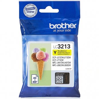 Brother 	LC3213Y Ink Cartridge, Yellow