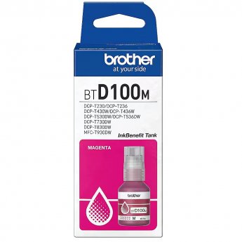 Brother BTD100M Genuine Magenta Ink Bottle