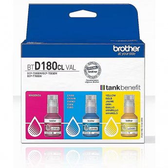 Brother BTD180CL | Ink refill | Yellow, Cyan, Magenta