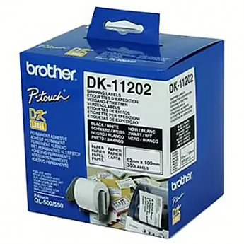 Brother DK-11202, 62mm x 100mm (300) Labels shipping