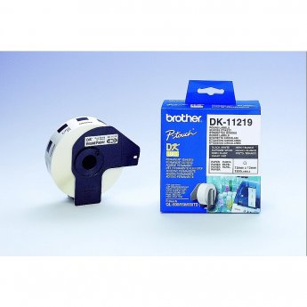 Brother DK11219 ROUND PAPER LABELS 12MM