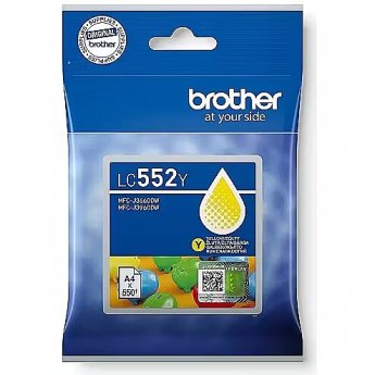Brother LC 552Y żółty