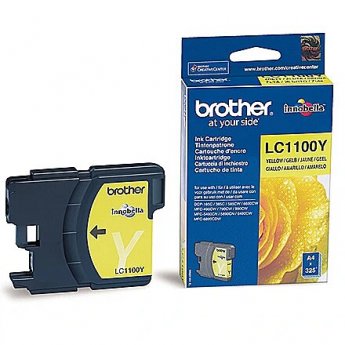 Brother LC1100Y, Yellow Ink Cartridge