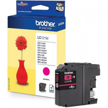 Brother LC121M, Magenta Ink Cartridge