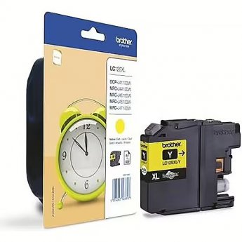 Brother LC125XLY, Yellow Ink Cartridge