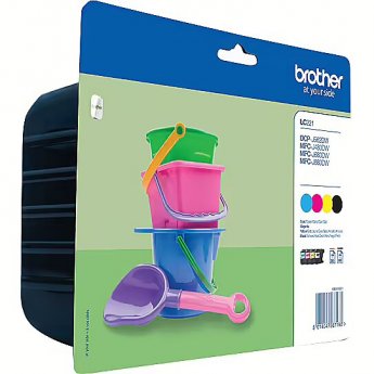 Brother LC221VALBPDR, Multipack