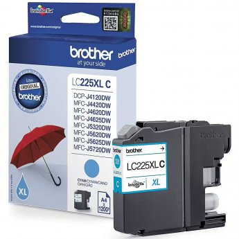 Brother LC225XLC, Cyan Ink Cartridge