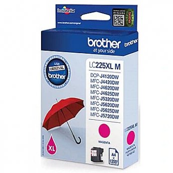Brother LC225XLM, Magenta Ink Cartridge