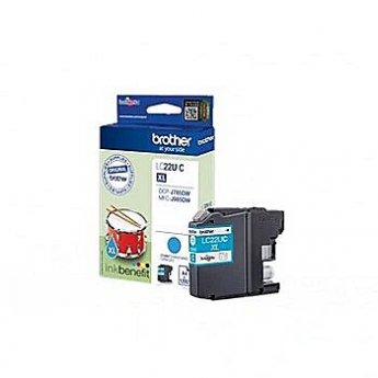 Brother LC22UC CYAN INK CART 1200P