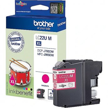 Brother LC22UM, Magenta Ink Cartridge