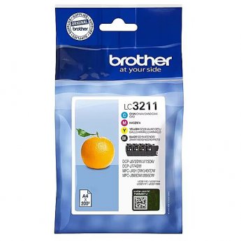 Brother LC3211VALDR VALUE PACK (LC3211 BK/C/M/Y)