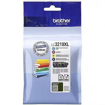 Brother LC3219XLVALDR Ink cartridges, Cyan/ magenta/ yellow/ black