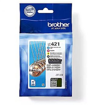 Brother LC-421 VALUE PACK INK BLACK F. DCPJ1050DW/J1140DW/MFCJ1010DW