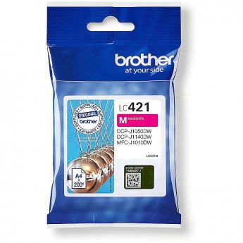 Brother LC-421M MAGENTA 200 PAGES DCP-J1050DW/J1140DW/MFC-J1010DW