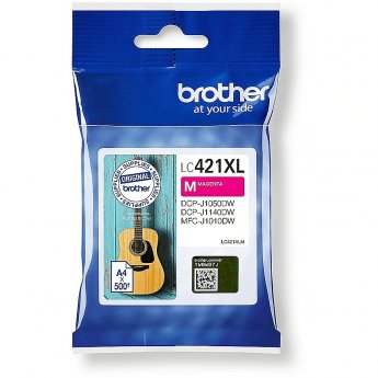 Brother LC-421XLM MAGENTA 500 PAGES DCP-J1050DW/J1140DW/MFC-J1010DW