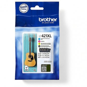 Brother LC-421XLVAL B/C/M/Y BLISTER DCP-J1050DW/J1140DW/MFC-J1010DW