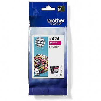 Brother LC-424M INK MAGENTA F/ DCP-J1200W F/ 750P.