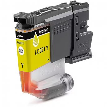Brother LC521Y Yellow Inkjet Cartridge