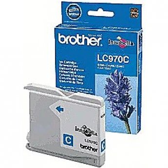 Brother LC970C CYAN INK CARTR, 300 PGS
