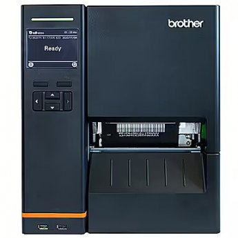 Brother TJ-4420TN 4-INCH INDUSTRIAL HIGH VOLUME LABEL PRINTER, 203 DPI, 14 IPS, USB, SERIAL, LAN + USB-HOST, LCD-DISPLAY