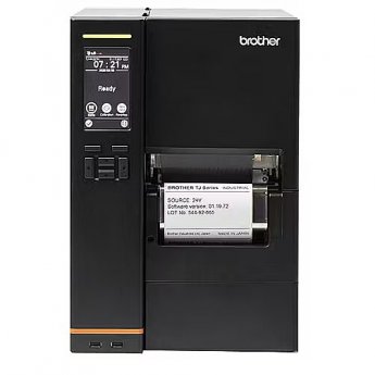 Brother TJ-4422TN 4-INCH INDUSTRIAL HIGH VOLUME LABEL PRINTER,203 DPI, 14 IPS, USB, SERIAL, LAN + USB-HOST, COLOUR TOUCH DISPLAY