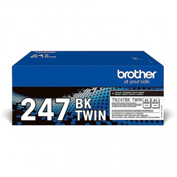 Brother TN-247BKTWIN TONER F. DCPL3510/ /MFCL3710CW/30CDN/50CDW/70CDW