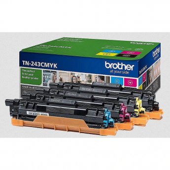 Brother Toner Brother TN243CMYK | 1000 pgs | DCP-L3510CDW, DCP-L3550CDW,