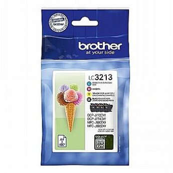 Brother VALUE PACK NELIVÄRIPAKKAUS (LC3213BK/C/M/Y)