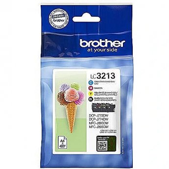 Brother VALUE PACK NELIVÄRIPAKKAUS (LC3213BK/C/M/Y)