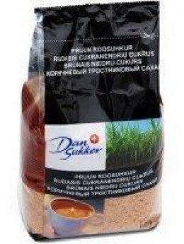 Brūnais niedru cukurs DAN SUKKER, 750g