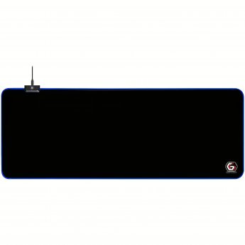 Cablexpert MP-GAMELED-L Gaming mouse pad with LED light effect, Large-size |