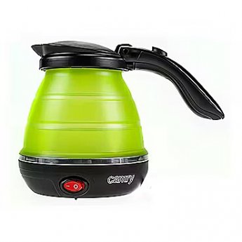Camry travel kettle CR 1265, Black/Green