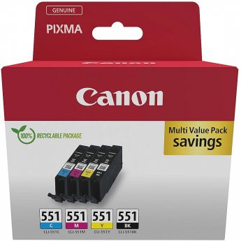 Canon CLI-551 C/M/Y/BK MULTI  