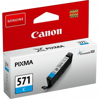 Canon CLI-571 C, Cyan Ink Cartridge