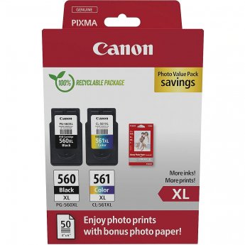 Canon CRG PG-560XL/CL-561XL PHOTO VALUE 3712C008