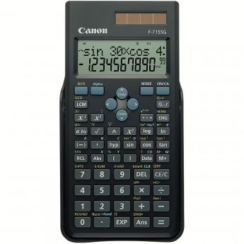 Canon F-715SG Scientific calculator, Black