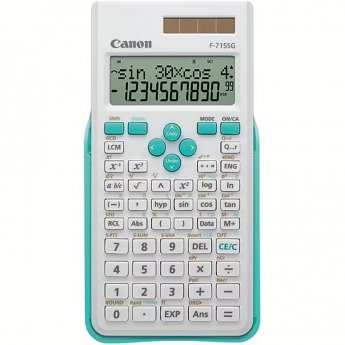 Canon F-715SG Scientific calculator, White/Blue