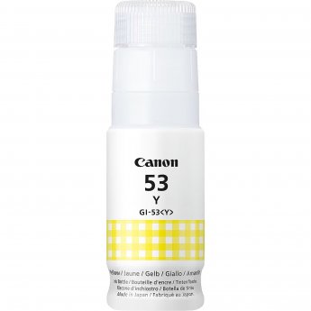 Canon GI-53 Y EUR YELLOW INK BOTTLE .