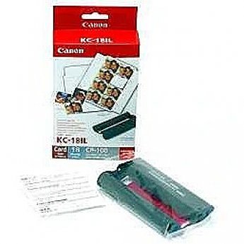 Canon KC-18IL INK AND PAPER SET .