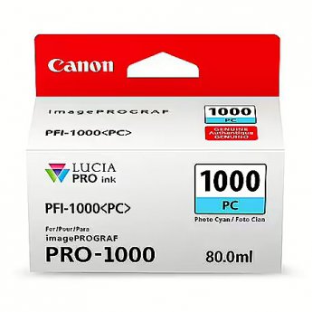 Canon PFI-1000 PC PHOTO CYAN INK TANK