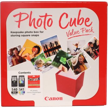 Canon PG-540/CL-541 PHOTO CUBE VALUE PACK 5X5 PHOT PAPER(PP-201 40SHE
