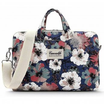 Canvaslife 15"-16" blue camellia