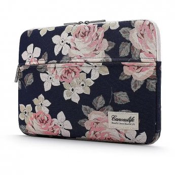 Canvaslife Sleeve, 15-16", Navy rose