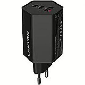 Canyon charger HEXAGON 65 GaN 65W 2xPD 1xQC EU Black