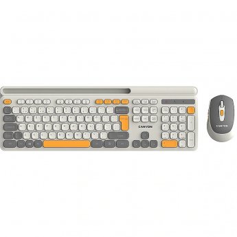 Canyon HSET-W5, Wireless Combo, Beige