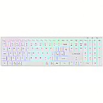 Canyon keyboard HKB-W11 UK/US RGB Dual Mode Wireless White